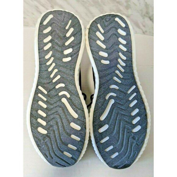 New Shoedazzle Velinda Women Sneakers Black Textile Faux Leather Upper Size 10 - Picture 5 of 6